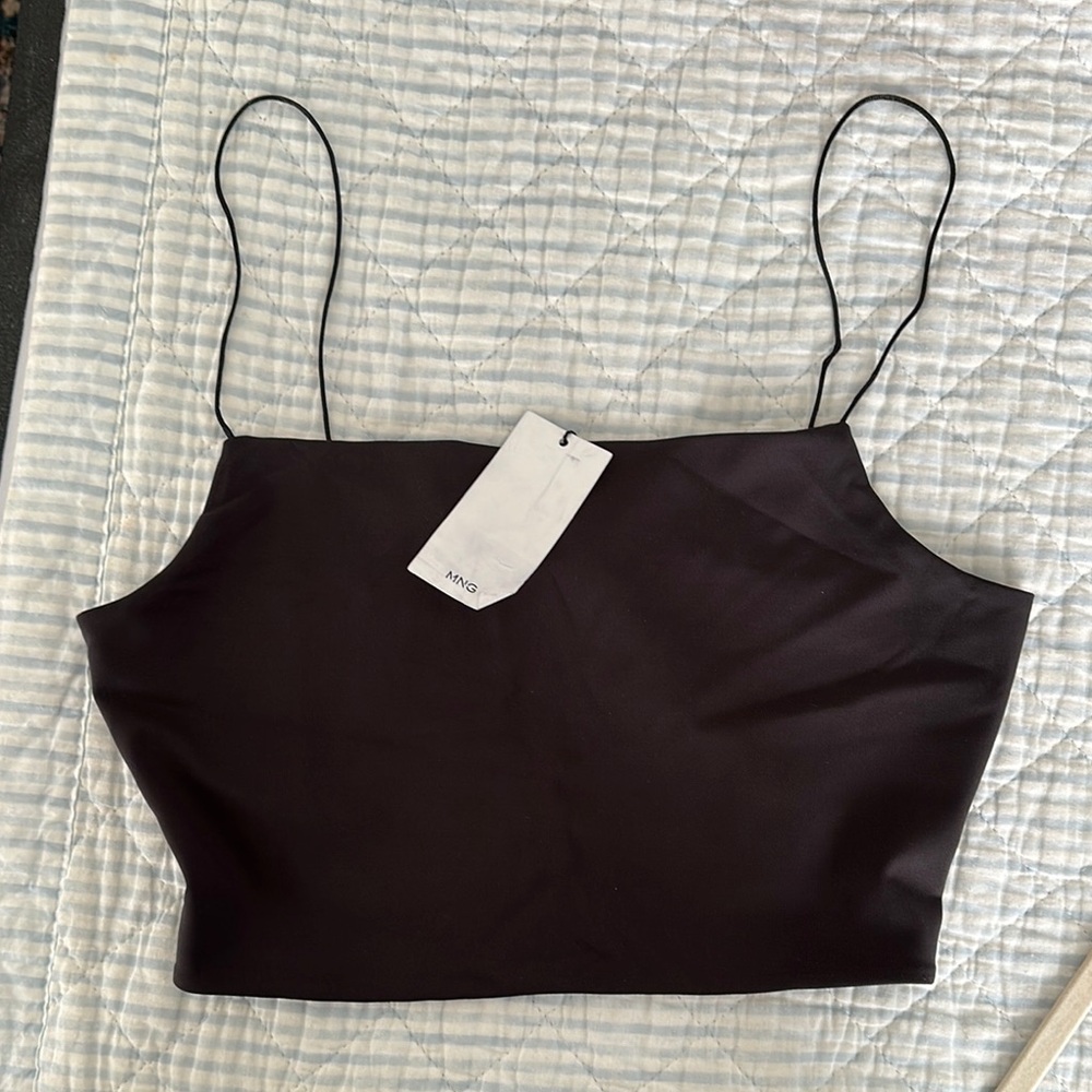 Mango Black Women's Top